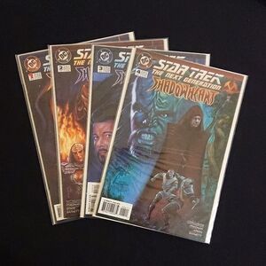 DC Comics - Star Trek Next Generation ShadowHeart - 4 Part Comic Mini Series